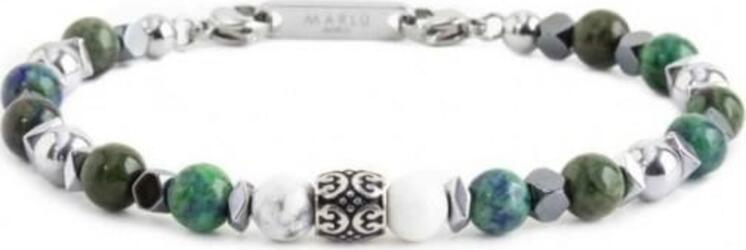 Marlù---Bracciale-sfere-lapis-afgano-ed-ematite