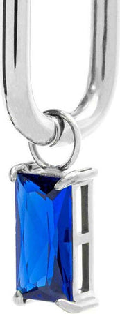 Marlù---Orecchino-ovale-con-zircone-baguette