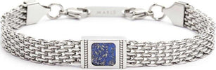 Marlù-Bracciale-con-pietra-centrale-catena-mesh