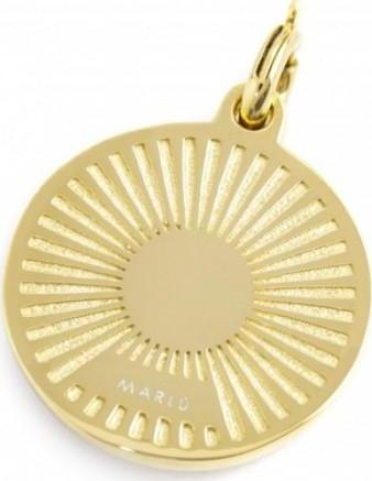 Marlù-CHARM-SOLE-CON-PERLA-PVD-ORO