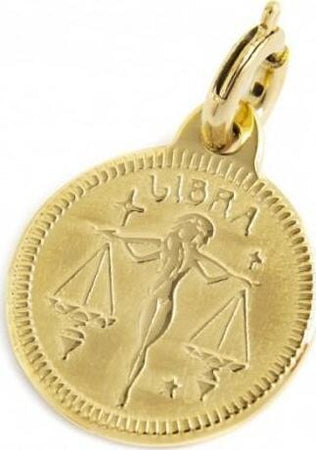 Marlù-CHARM-ZODIACO-BILANCIA-PVD-ORO