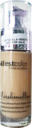 Marshmallow Best Color Fondotinta Fluido Matte 30ml Finish Opaco Fondotinta Liquido Coprenza Modulabile Tenuta 24h Bellezza/Trucco/Viso/Fondotinta Profumeria Chèri - Locri, Commerciovirtuoso.it