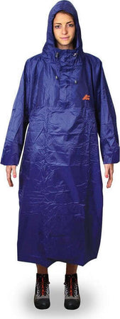 Marsupio-Kway,-Poncho-Impermeabile-Termosaldato-Uomo,-Blu