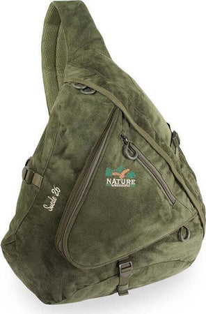 Marsupio-monospalla-da-caccia-Suede-26,Verde-26-litri