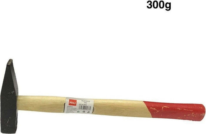 Martello Manico Legno Meccanico Tipo Tedesco 300gr 1/3 Falegname Carpentiere Fai da te/Utensili elettrici e a mano/Utensili a mano/Martelli e magli/Martelli da carpentiere Trade Shop italia - Napoli, Commerciovirtuoso.it