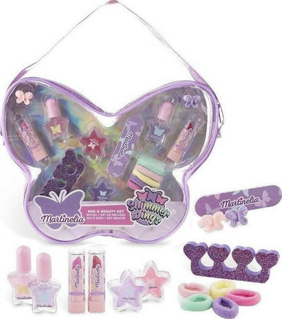 Martinelia Shimmer Wings Butterfly Bag Set da Trucco Bambina Milticolor Farfalla con Brrillantini Giochi e giocattoli/Giochi d'imitazione e accessori di travestimento/Accessori per travestimento/Trucchi Cartoleria Deja Vu - Crotone, Commerciovirtuoso.it