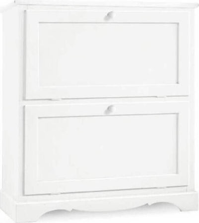 MARY---scarpiera-in-legno-massello-79x30x90-Bianco-Milani-Home