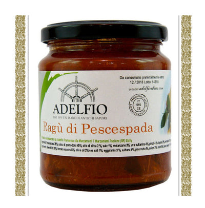Adelfio - Sugo di Pesce spada 300 gr