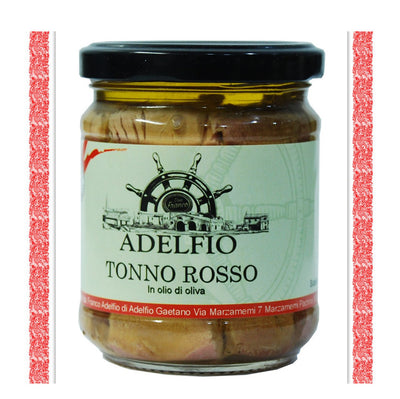 Adelfio - Tonno Rosso in olio d'oliva 200 gr