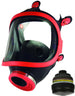 Maschera Antigas Pieno Facciale Climax Con Filtro Maschera Integrale Contro Rischio Chimico E Biologico Completa Di Filtro A2b2e2k2-P3 Massima Protezione Vie Respiratorie