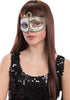 Maschera Bianca e Oro In Plastica con gemma Nera Giochi e giocattoli/Giochi d'imitazione e accessori di travestimento/Accessori per travestimento/Maschere Kondorama - Martinsicuro, Commerciovirtuoso.it