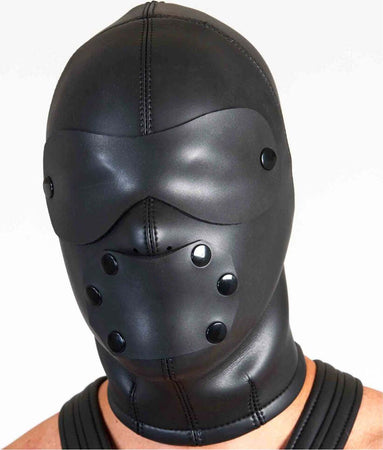 Maschera Integrale Fetish Con Parti Rimovibili Occhi Bocca E Chiusura Posteriore Neoprene Ultimate Lock out Hood Salute e cura della persona/Erotismo e contraccezione/Bondage/Cappucci che coprono il volto Kondorama - Martinsicuro, Commerciovirtuoso.it