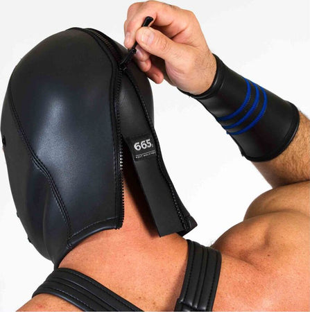 Maschera Integrale Fetish Con Parti Rimovibili Occhi Bocca E Chiusura Posteriore Neoprene Ultimate Lock out Hood Salute e cura della persona/Erotismo e contraccezione/Bondage/Cappucci che coprono il volto Kondorama - Martinsicuro, Commerciovirtuoso.it