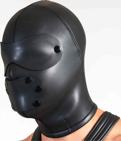 Maschera Integrale Fetish Con Parti Rimovibili Occhi Bocca E Chiusura Posteriore Neoprene Ultimate Lock out Hood Salute e cura della persona/Erotismo e contraccezione/Bondage/Cappucci che coprono il volto Kondorama - Martinsicuro, Commerciovirtuoso.it