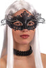 Maschera Nera In Metallo Con Strass maschera Elegante da Donna Moda/Abbigliamento specifico/Costumi e accessori/Accessori/Adulti/Maschere Kondorama - Martinsicuro, Commerciovirtuoso.it