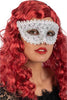 Mascherina Argento In Plastica Con Pizzo e Strass Giochi e giocattoli/Giochi d'imitazione e accessori di travestimento/Accessori per travestimento/Maschere Kondorama - Martinsicuro, Commerciovirtuoso.it