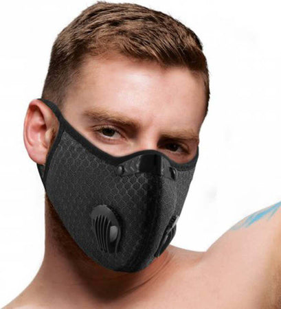 Mascherina Fetish Covid Nera Lavabile In Lavatrice Cotone Plastica Metallo Nichel Free Quarantined Fashion Face Mask - Black Salute e cura della persona/Erotismo e contraccezione/Bondage/Bavagli Kondorama - Martinsicuro, Commerciovirtuoso.it
