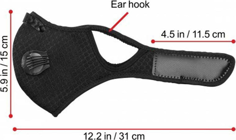 Mascherina Fetish Covid Nera Lavabile In Lavatrice Cotone Plastica Metallo Nichel Free Quarantined Fashion Face Mask - Black Salute e cura della persona/Erotismo e contraccezione/Bondage/Bavagli Kondorama - Martinsicuro, Commerciovirtuoso.it