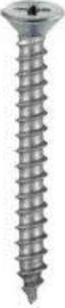 MASIDEF---20-VITI-AUTOFILETTANTI-TESTA-PIANA-SVASATA,-TAGLIO-A-CROCE-DIN-7982-INOX-A2-3,9X13mm