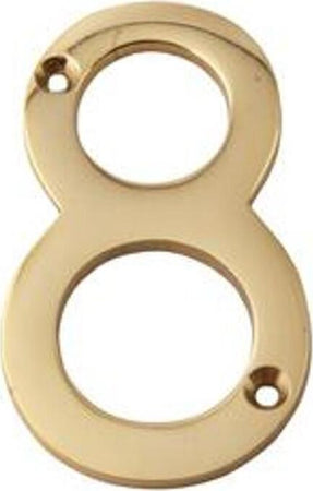 MASIDEF---CIVICO-IN-OTTONE-LUCIDO-8cm-N.-8
