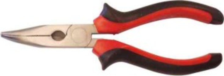MASIDEF-CONMETALL-PINZA-BECCHI-SEMITONDI-CURVI-MANICI-IN-BIMATERIALE-ROSSO/NERO-160MM
