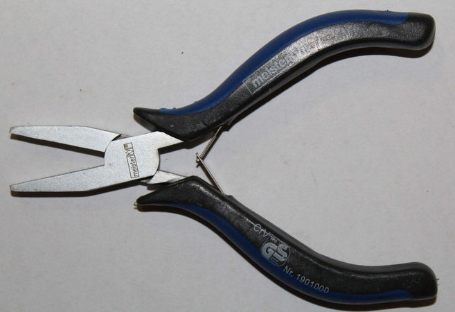 MASIDEF-MEISTER-PINZA-A-BECCHI-PIATTI-PER-ELETTRONICA-120MM-IMPUGNATURA-BIMATERIALE-BLU/NERO