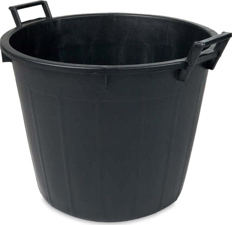 Mastello in plastica a due manici senza fori per mosto del vino e agricoltura nero Casa e cucina/Organizzazione interni/Contenitori ceste e cestini/Contenitori con coperchio La Zappa - Altamura, Commerciovirtuoso.it