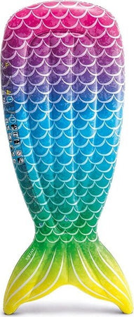 Materassino-Design-Coda-Sirena-Multicolor-178x71x18-Cm-Gonfiabile-Piscina-58788