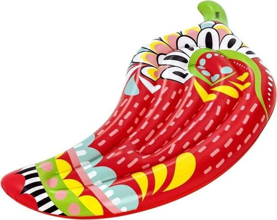 Materassino-Fashion-Peperoncino-Ispirazione-Azteca-195x99-Cm-Mare-Piscina-43490