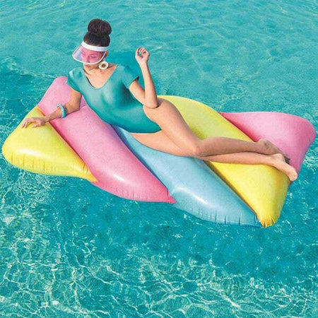Materassino-Forma-Dolce-Marshmellow-Gonfiabile-Galleggiante-2-Posti-190-Cm