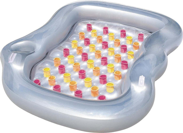 Materassino Gonfiabile Matrimoniale Da Mare E Piscina Con Porta Ghiaccio 215x178 Cm Giochi e giocattoli/Sport e giochi all'aperto/Giochi aquatici e piscine per bambini/Canotti e gonfiabili galleggianti La Zappa - Altamura, Commerciovirtuoso.it