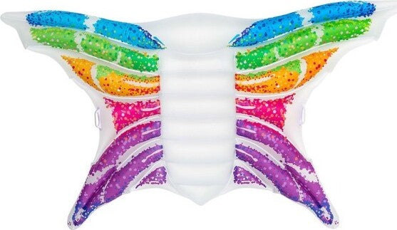 Materassino-Gonfiabile-Rainbow-Butterfly-Farfalla-Adulti-Piscina-Mare-Spiaggia