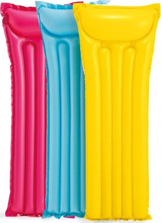 Materassino-Gonfiabile-Tinta-Unita-3-Colori-Assortiti-183-X-69-Cm-Piscina-59703