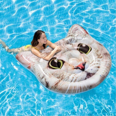 Materassino Isola Gonfiabile Stampa Gattino Pvc Mare Piscina 147 X 135 Cm Giochi e giocattoli/Sport e giochi all'aperto/Giochi aquatici e piscine per bambini/Canotti e gonfiabili galleggianti Trade Shop italia - Napoli, Commerciovirtuoso.it