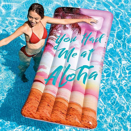 Materassino Isola Gonfiabile Stampa Hawaii In Pvc Mare Piscina 178 X 84 Cm Giocattoli e infanzia > Piscine > Canotti e Gonfiabili Trade Shop italia - Napoli, Commerciovirtuoso.it