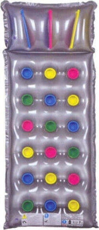 Materasso-Gonfiabile-Singolo-Materassino-1-Posto-188x72cm-Argento-Mare-Spiaggia
