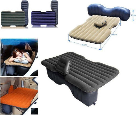 Materasso-Letto-Gonfiabile-Airbed-Per-Auto-Sedile-Posteriore-Macchina-Con-Pompa