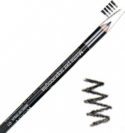 MATITA PER SOPRACCIGLIA EFFETTO NATURALE CON PETTINE SPAZZOLINO CIGLIA MAKE UP Bellezza/Trucco/Occhi/Colori e matite per sopracciglia Trade Shop italia - Napoli, Commerciovirtuoso.it