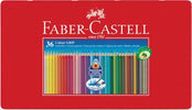Matite colorate Colour Grip - acquerellabili - Faber Castell - astuccio in metallo 36 pezzi Giochi e giocattoli/Attività creative/Accessori per disegnare e colorare/Pennelli Eurocartuccia - Pavullo, Commerciovirtuoso.it