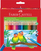 Matite colorate Eco triangolari - mina 3 mm - Faber Castell - astuccio 48 pezzi con temperino Giochi e giocattoli/Attività creative/Accessori per disegnare e colorare/Pennelli Eurocartuccia - Pavullo, Commerciovirtuoso.it