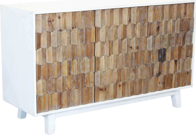 MATRIX---madia-a-tre-ante-con-decoro-in-legno-Bianco-Milani-Home