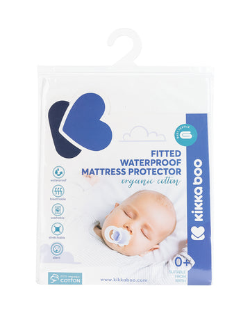 Coprimaterasso in cotone biologico 60/120/15 cm