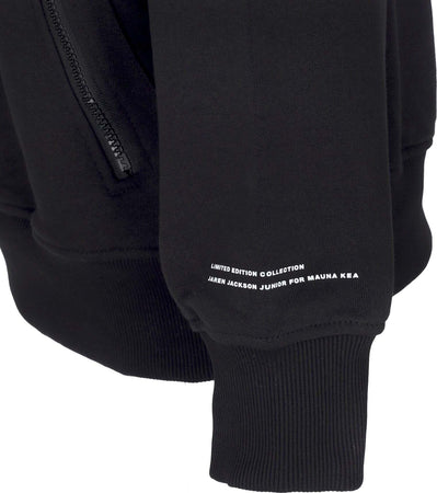 MAUNA-KEA-Felpa-Leggera-Cappuccio-Uomo-Basic-Hoodie-X-Triple-J-Black-da-uomo