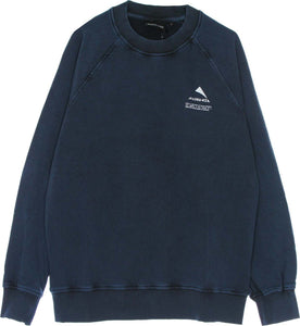 MAUNA-KEA-Felpa-Leggera-Girocollo-Uomo-Raglan-Sweashirt-Petroleum-da-uomo