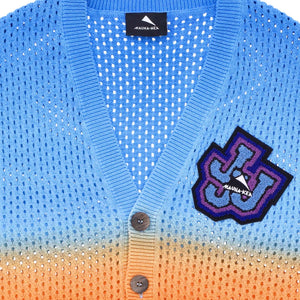 MAUNA-KEA-Pullover-Smanicato-Uomo-Knitwear-Vest-X-Triple-J-Cyan/orange-da-uomo