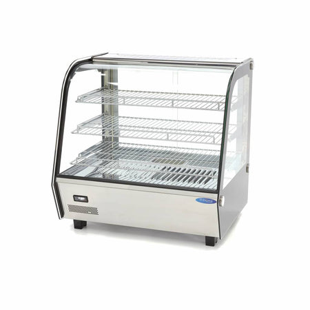 Espositore Riscaldato per Alimenti - 120L - 67,8cm - 3 Ripiani