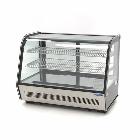 Vetrina Refrigerata - 160L - 88cm - Porte Scorrevoli Posteriori
