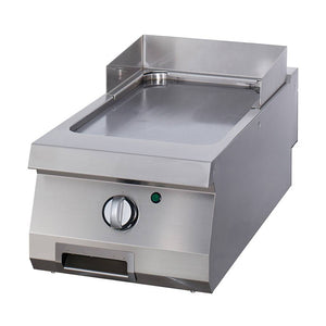 Heavy Duty Piastra - Liscio - Unità Singola - Profondità 70cm - Elettrico