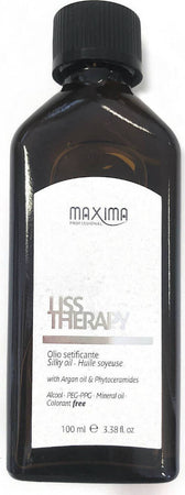 Maxima Liss Therapy Olio Capelli Setificante Vitalfarco Con Olio D'argan 100ml Olio Lucidante Termoprotettivo Bellezza/Cura dei capelli/Oli per capelli MondoCapelli - Barcellona Pozzo di Gotto, Commerciovirtuoso.it