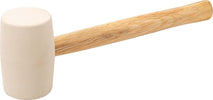 Mazzuola con testa in gomma resistente e manico in legno Fai da te/Utensili elettrici e a mano/Utensili a mano/Martelli e magli/Martelli da carpentiere La Zappa - Altamura, Commerciovirtuoso.it